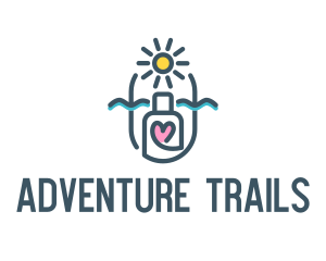 Summer Vacation Adventure logo design