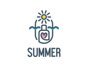 Summer Vacation Adventure logo design