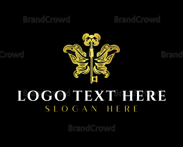 Luxury Wing Key Logo