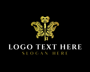 Luxury Wing Key Logo