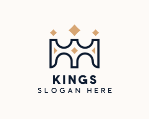 Royal King Crown  logo design