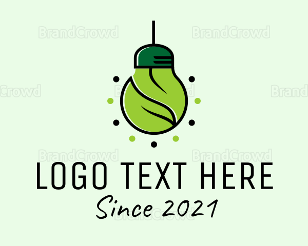 Environmental Light Bulb Logo