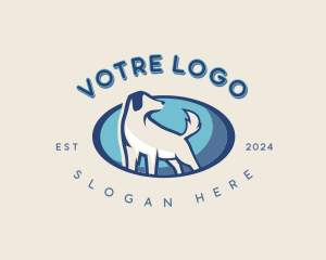 Pet Veterinarian Dog Logo
