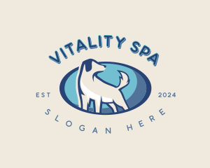 Disc Dog - Pet Veterinarian Dog logo design