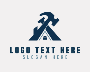 Fixing - Carpentry House Builder logo design