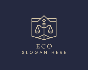 Legal Lawyer Scale Logo