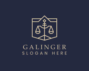 Legal Lawyer Scale Logo