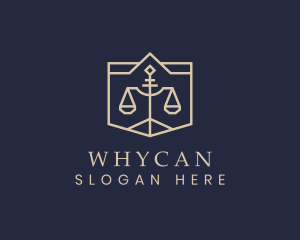 Legal Lawyer Scale Logo