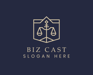 Legal Lawyer Scale logo design