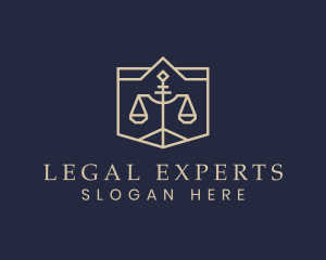 Lawyer - Legal Lawyer Scale logo design