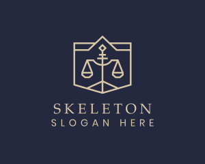 Lawyer - Legal Lawyer Scale logo design