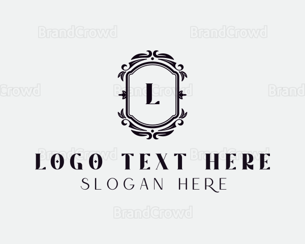 Styling Floral Wreath Logo