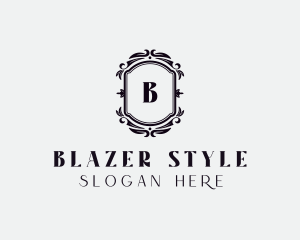 Styling Floral Wreath logo design