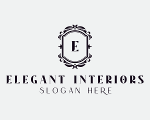 Styling Floral Wreath logo design