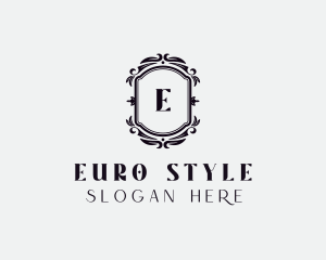 Styling Floral Wreath logo design