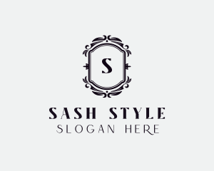 Styling Floral Wreath logo design