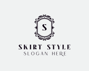 Styling Floral Wreath logo design