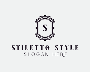 Styling Floral Wreath logo design