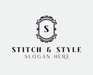 Styling Floral Wreath logo design