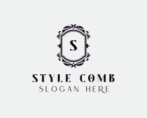 Styling Floral Wreath logo design