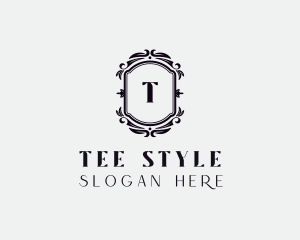 Styling Floral Wreath logo design