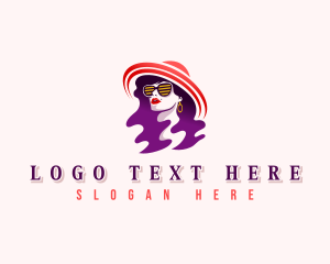 Hat - Sexy Woman Fashion logo design