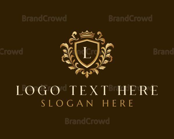 Luxury Crest Decoration Logo