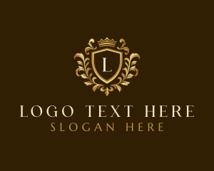 Royal - Luxury Crest Decoration logo design