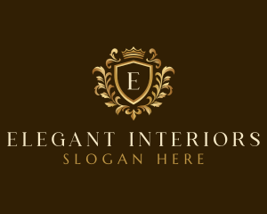 Luxury Crest Decoration logo design