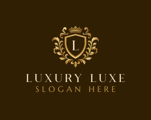 Luxury Crest Decoration logo design