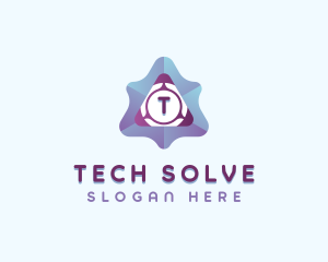 Tech Artificial Intelligence logo design