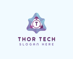 Tech Artificial Intelligence logo design