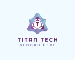 Tech Artificial Intelligence logo design