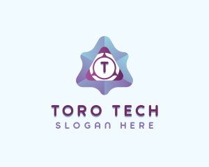 Tech Artificial Intelligence logo design