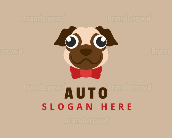 Pug Veterinary Clinic Logo