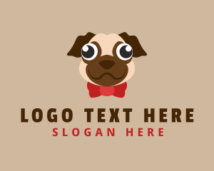 Pug Veterinary Clinic Logo