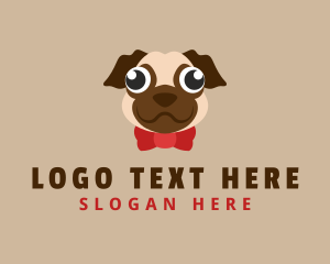 Pug Veterinary Clinic Logo