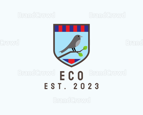 Bird Hunting Crest Logo