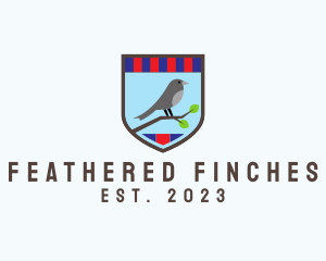 Bird Hunting Crest logo design