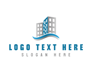 Lease - Building Realty Real Estate logo design