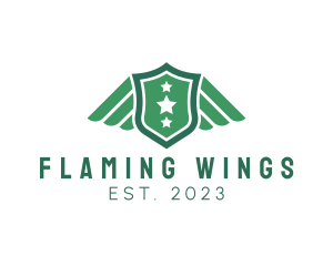 Wings - Military Crest Wings logo design
