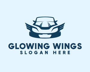 Racing Car Wing logo design