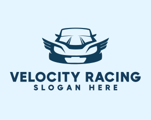 Racing Car Wing logo design