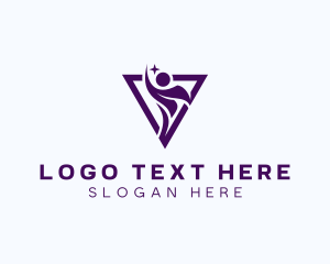 Corporate - Human Leadership Career logo design