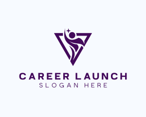 Career - Human Leadership Career logo design