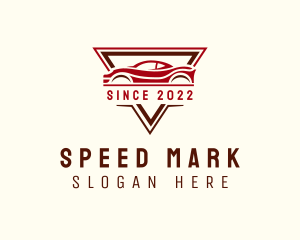 Sports Car Emblem logo design