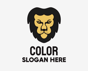 Feline - Zoo Lion Mane logo design