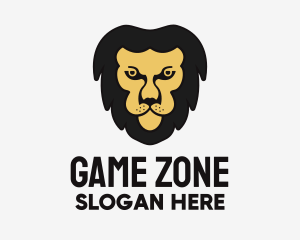 Zoo Lion Mane logo design