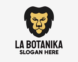 Alpha - Zoo Lion Mane logo design