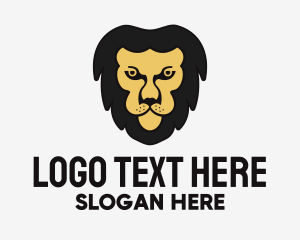 Predator - Zoo Lion Mane logo design